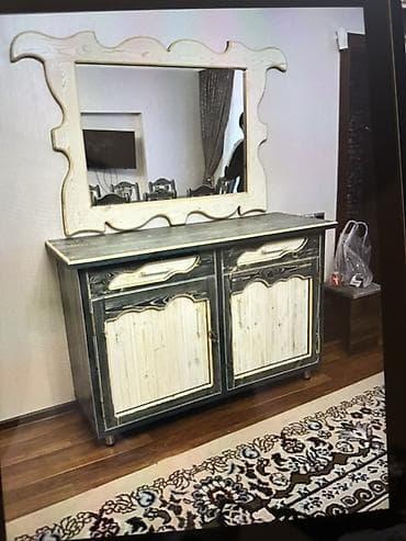 qədim stol: Qonaq otağı üçün, Yeni, Açılmayan, Dördbucaq masa — 6