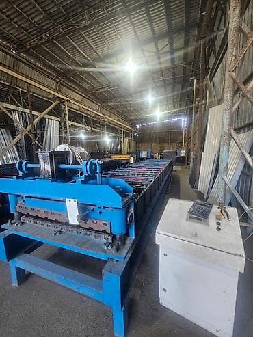 saygaclar: Profil taxta/metal dam örtüyü istehsalı üçün rulon formalaşdırma xətti — 2