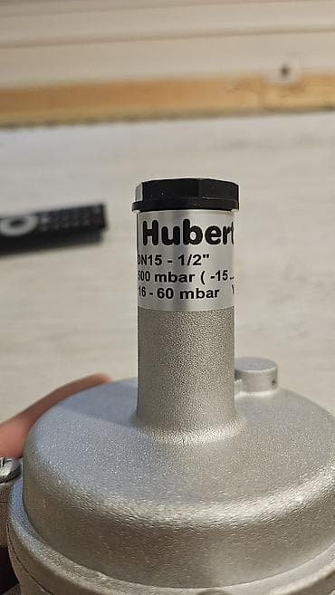 aliminium list: Hubert qaz təzyiq tənzimləyicisi - Model: Hubert DN15 – 1/2" - Giriş — 2