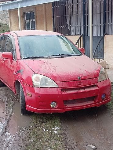 lada baqaj: Suzuki Aerio hatchback – qırmızı rəng - Kuzov: 5 qapılı hatchback, tam — 5