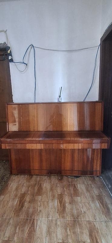 Uprav pianino – şaquli model. - Korpus: parlaq cilalı təbii ağac — 9
