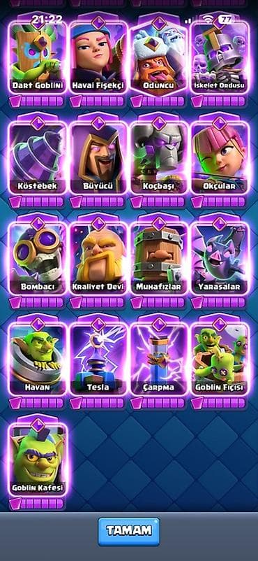 Clash Royale hesabı – “Mirvalex” - Kupa Yolu: 12 772, 30-cu Arena - — 7