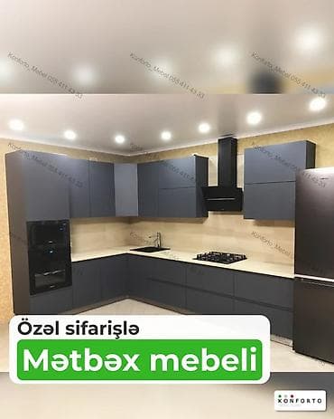 tavalar: Sifarişlə mətbəx dəsti, MDF — 1