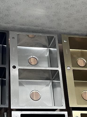 Mətbəx üçün metal lavabolar – müxtəlif ölçü və rənglər - Material — 6