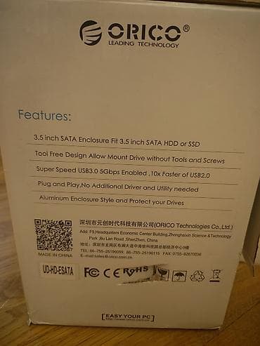 hdd disk 500gb: ORICO 3.5" SATA HDD External Enclosure – USB 3.0 - 5 disklik massiv — 6