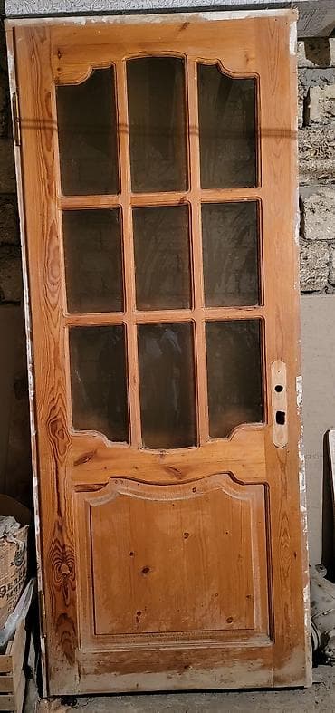 qapi evi: İşlənmiş Otaq qapısı 90x210 sm Zamok ilə, Ünvandan götürmə — 3