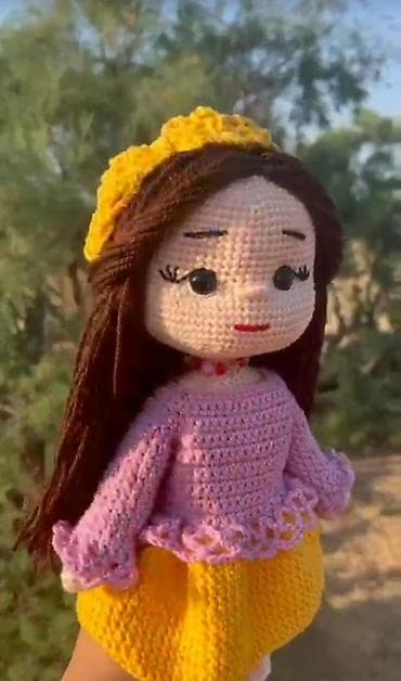 minecraft kinder joy: Əllə toxunmuş amigurumi kuklalar - Material: yüksək keyfiyyətli — 7