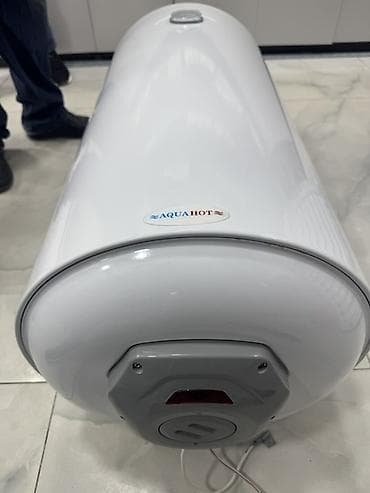xolmoqor qazı: AquaHot su qızdırıcısı – silindrik, üfüqi quraşdırma üçün elektrikli — 3