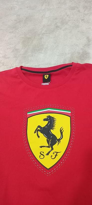 bu ilin debi: Futbolka, Puma, M, rəng - Qırmızı — 2