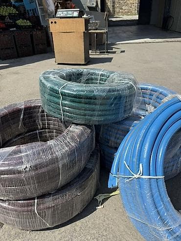 Все для дома и сада: Plastik su/irriqasiya şlanqları – müxtəlif rəng və ölçülərdə 35 metr — 1