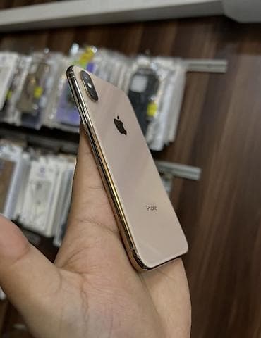 iphone 14 mavi 256 gb: IPhone Xs, 512 GB, Qızılı, Zəmanət, Simsiz şarj, Face ID — 2