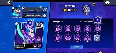 Дом и сад: Brawl Stars hesabı – yüksək səviyyəli və zəngin kontentli oyun profili — 3