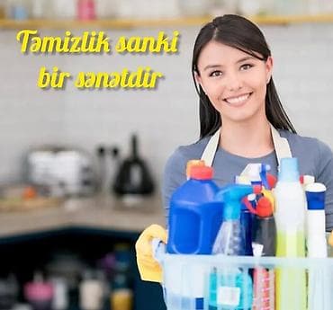 Xadimə tələb olunur, 30-45 yaş, 6 ildən artıq təcrübə, Dəyişən qrafik, Gündəlik ödəniş