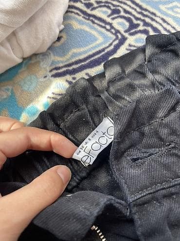 polo şalvar: Məhsul: Qara şalvar (E-facto) - Rəng: Qara - Brend/etiket: E-facto - — 2