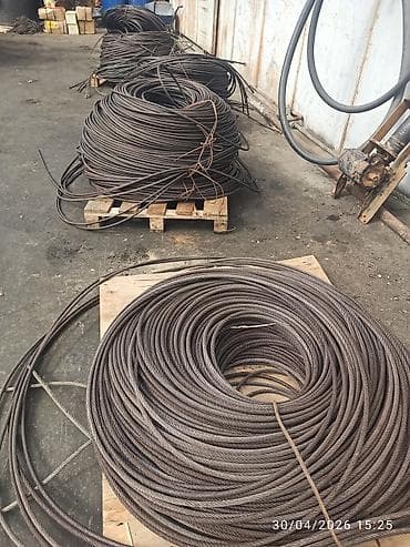 uzun: Polad tros 12 mm Məhsul təsviri: - Material: yüksək möhkəmlikli polad — 1