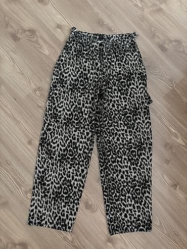 Leopard naxışlı qadın şalvarı heç geyinilməyib( ölçü uyğun gəlmədiyi — 3