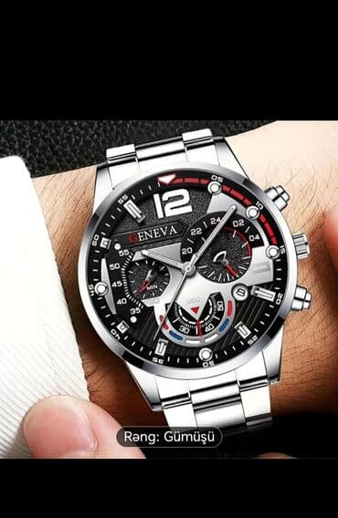 Eynəklər: Yeni, Klassik Saat dəsti, rəng - Gümüşü — 5