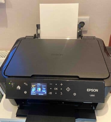 dell komputer: Epson L850. 6 rəngli. Əla şəkil çıxardır. Disk və plastik kartlar — 2