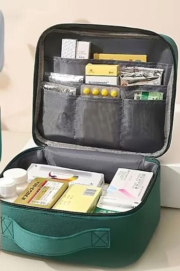 tıbbi çanta: Avtomobil və Ev üçün Tibbi ləvazimat və dərman təşkilatçı çanta - — 2