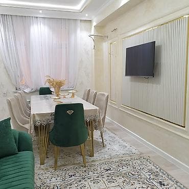 masa və oturacaq: Mənzil Ariz şadlıq sarayının yanındakı yeni tikilmiş binada binanın 3 — 4