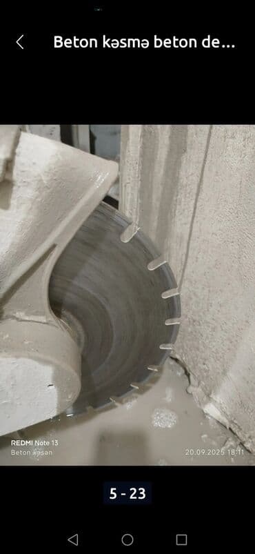 текстура внутри дома: Beton kəsmə və deşmə xidməti - Divar, döşəmə və tavanlarda dəqiq — 3