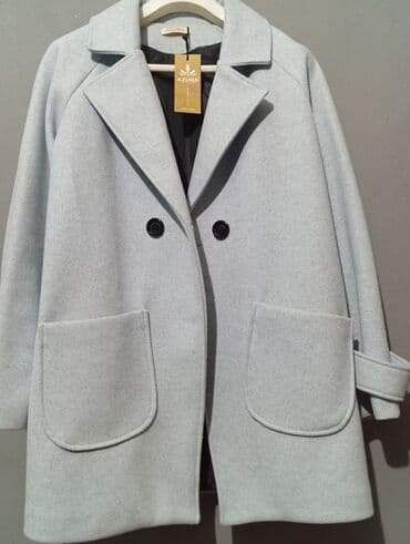 Palto, XL, rəng - Boz