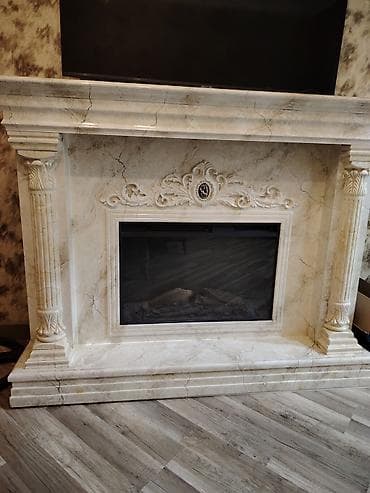 odun pec: Kamin Peçi, yanacaq - Elektrik — 3