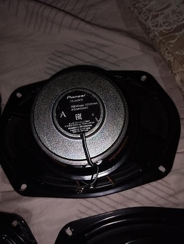 Pioneer avtomobil akustikası – 6"x9" oval koaksial dinamiklər dəsti