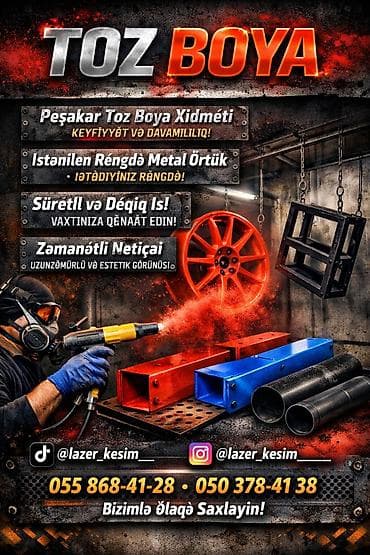 Оборудование для производства: Metal Emalı və Mühəndislik Xidmətləri 🏗 Metal Konstruksiya Möhkəm — 10
