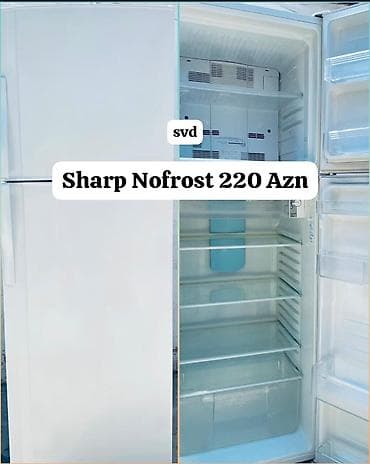 sharp soyuducu: Soyuducu Sharp Hündrü 1.70/60 Sm Nofrost soyutmaqi Superdir Ev satilib — 1