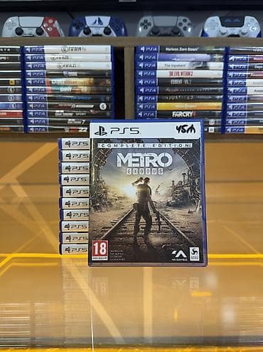 mafia ps5: Metro Exodus-PS5 diski Oyun diski tam işlək vəziyyətdədir, heç bir — 1