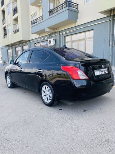 17 amg disk teker satisi: Nissan Sunny / latio sedan - Küllü qara rəng, 4 qapılı sedan kuzov - — 9
