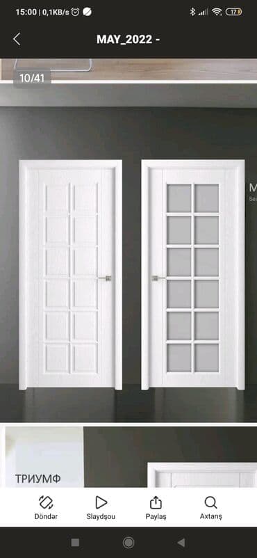 qapi ustu asmalar: Plastik Naxışlı Hamam Qapısı 259 man — 15