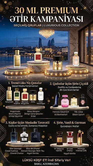 Keyfiyyətli, uzun müddət qalıcı və zərif qoxular axtarırsınızsa — 1