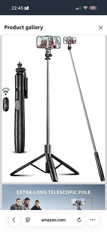 hdmi kabel mini: BODUR Selfie Stick L16 – uzun selfie çubuğu və mini tripod - 2-si — 5
