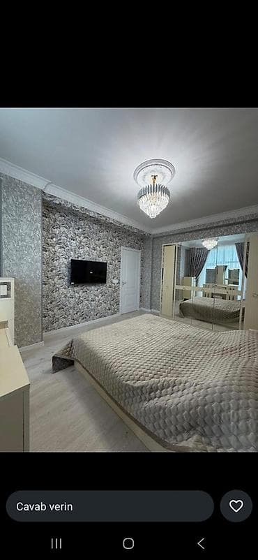 kravati: Yataq otağı mebel dəsti Tərkibi: - 2 nəfərlik geniş çarpayı, yumşaq — 2