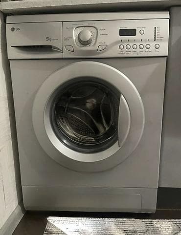 mətbəx sobasi: Paltaryuyan maşın LG, 5 kq, İşlənmiş, Avtomat, Qurutmasız — 1