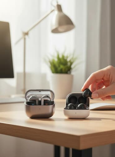 buds live: İşlənmiş Simsiz (Bluetooth) Qulaqcıqlar, Samsung — 1