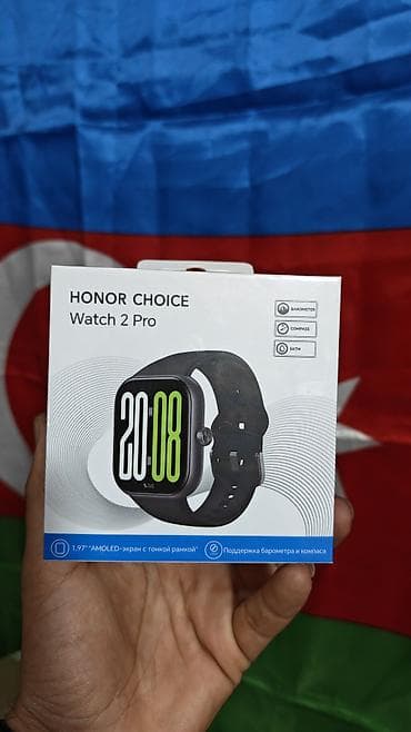 Yeni, Smart saat, Honor, Suya davamlı, rəng - Qara