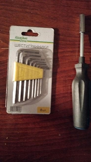 elektrik acari: Açar dəsti ədəd: 8 — 1