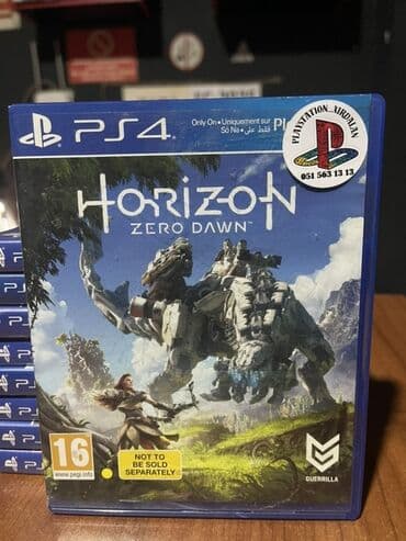 PS4 üçün Horizon Zero Dawn oyunu. Guerrilla Games tərəfindən