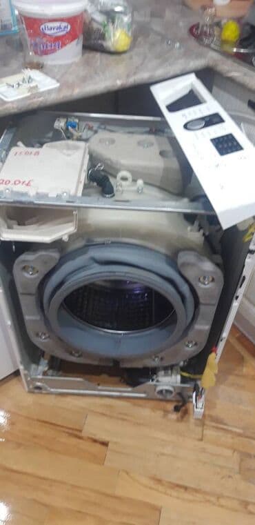 qədim pulların alışı: Paltaryuyan maşın Samsung, 6 kq, İşlənmiş, Avtomat, Qurutma var, Kredit yoxdur, Ünvandan götürmə — 2