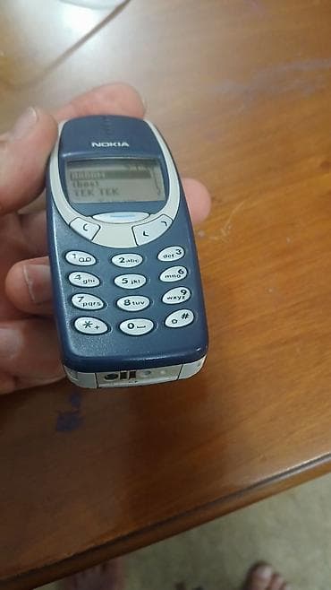telefon zəng səsləri: Nokia 3310, rəng - Boz, Düyməli — 2