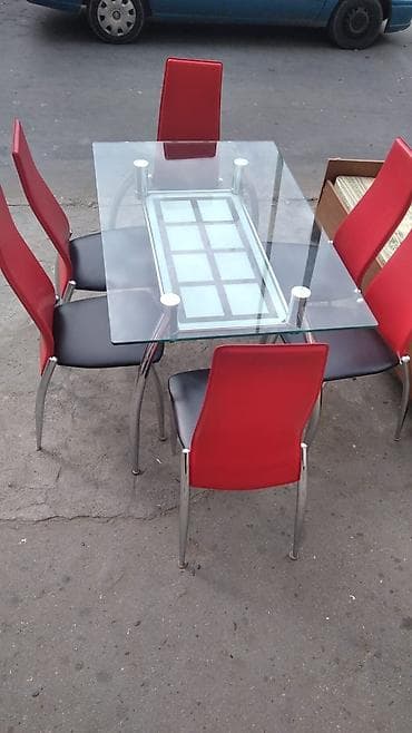 Dördbucaq masa, Mətbəx üçün, Qonaq otağı üçün, Dəhliz üçün, 4 nəfər, Açılmayan, Azərbaycan, 1 il zəmanət