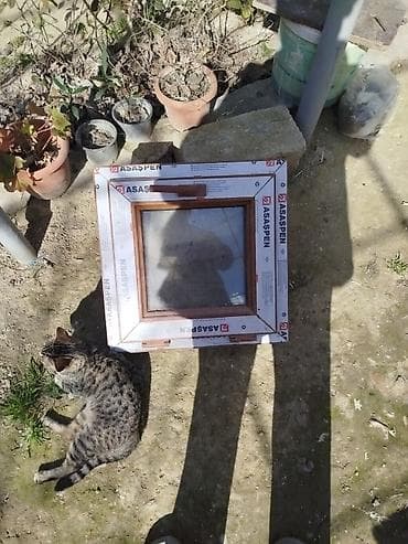 kreditle plastik qapi pencere: ASAŞPEN brendli kiçik ölçülü pəncərə çərçivəsi. Xüsusiyyətlər: - — 2