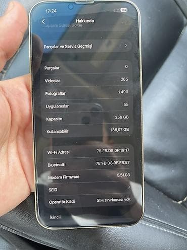 it mikro: IPhone 13 Pro Max, 256 GB, Ağ, Face ID — 9