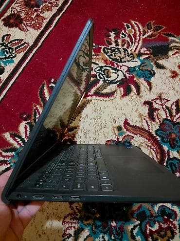 irsad iphone 13 pro: Dell noutbuk - Model: Dell (qara korpus, loqo arxada) - Ekran — 1