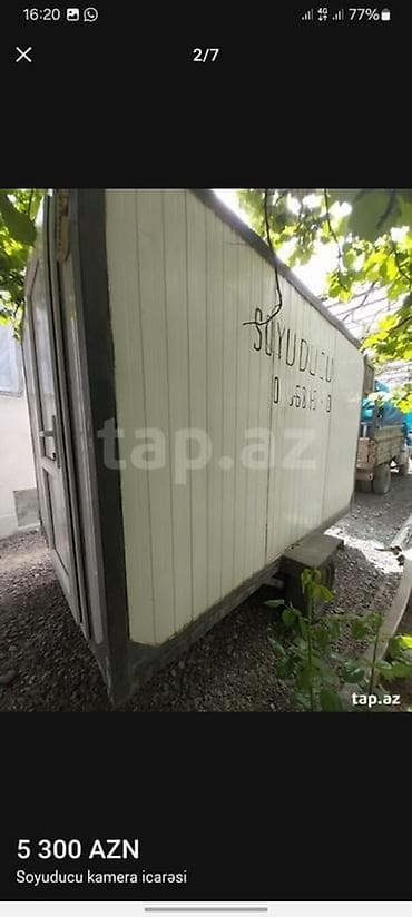 Soyuducu avadanlığı: Soyuducu kamera (daşınan konteyner tipli) - Panel tipli izolyasiyalı — 5