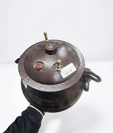 sobalar: Döküm təzyiq qazanı (mangal/kənd tipli) - Material: qalın divarlı — 2
