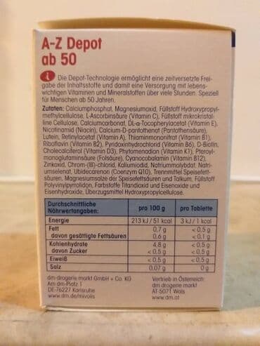 devit 3: Витаминный-минеральный комплекс “A-Z Depot “,производства Германии — 1